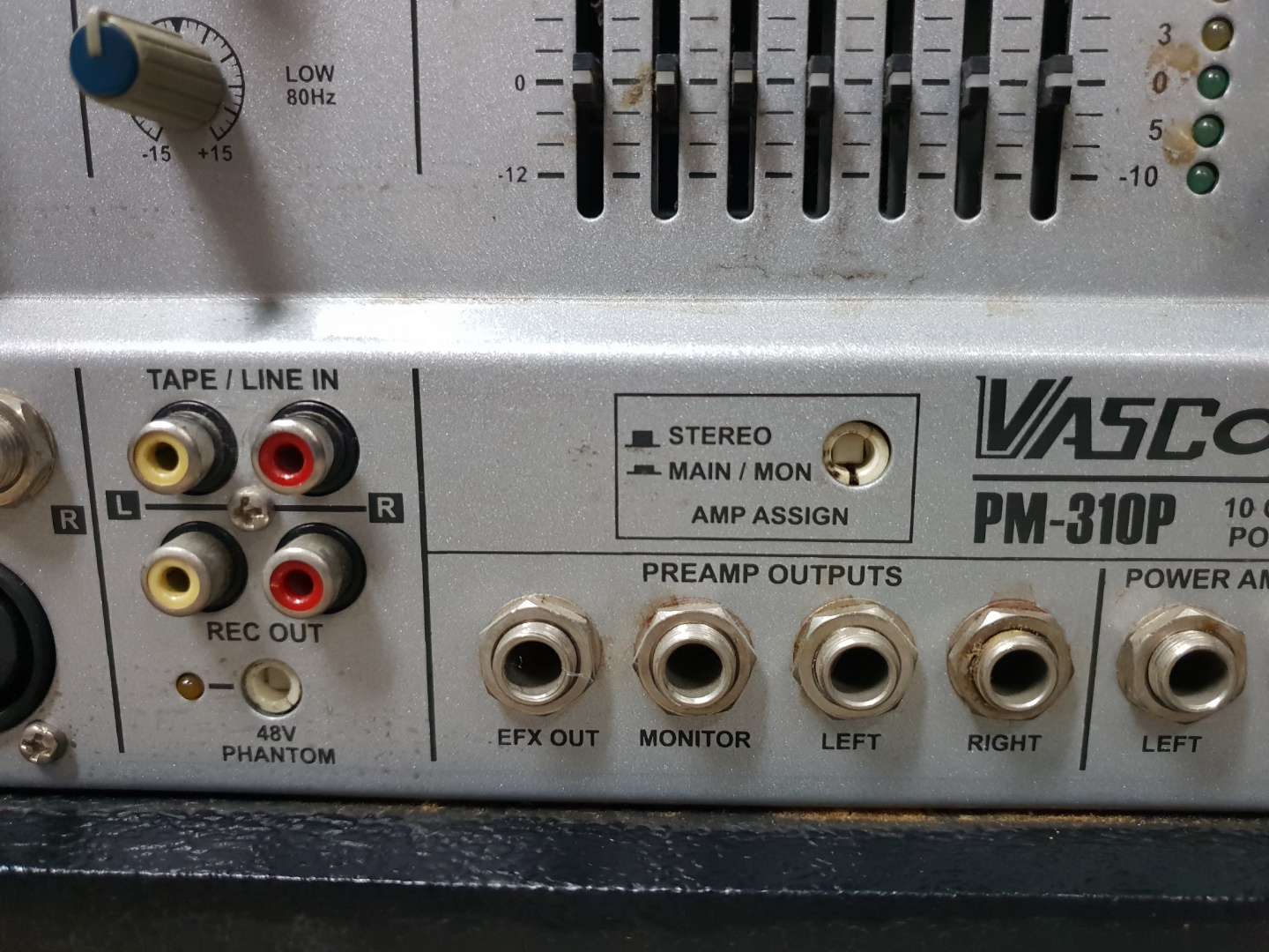 [무료나눔] Vascom PM-310P 파워드믹서 [나눔완료] | 뮤플