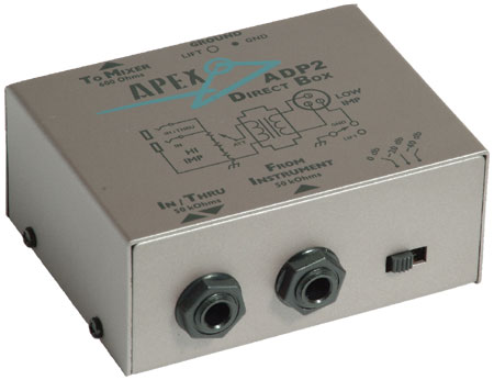 APEX ADP2 Passive Direct Box | 뮤플