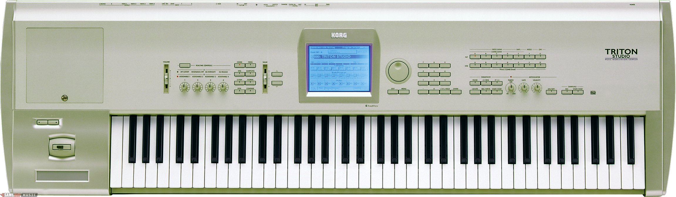 Korg TRITON STUDIO 76건반 뮤직 워크스테이션 | 뮤플